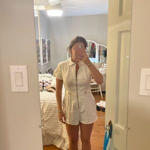 UO Tyson Twill Utility Romper